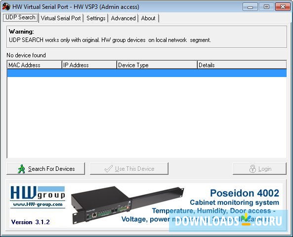 HW Virtual Serial Port