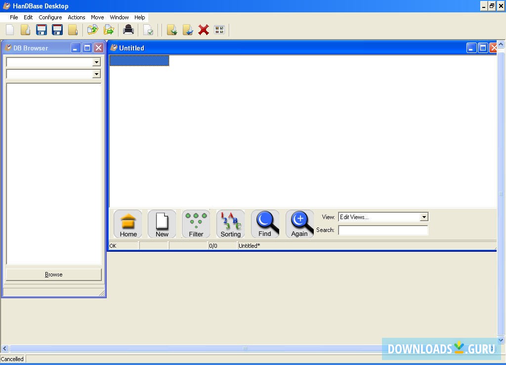 HanDBase Professional for Palm OS
