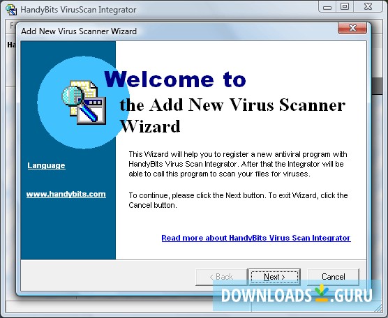 HandyBits VirusScan Integrator