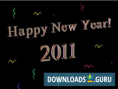 Happy New Year Screen Saver