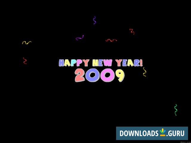 Happy New Year Screen Saver