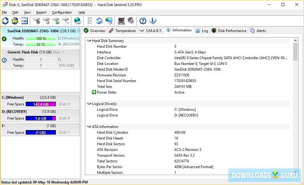 download hard disk sentinel pro 6.10 key
