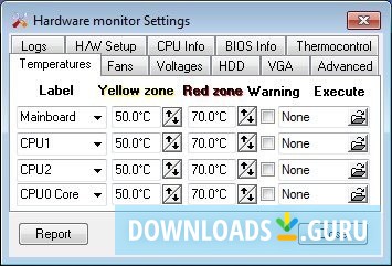 Temperature Settings