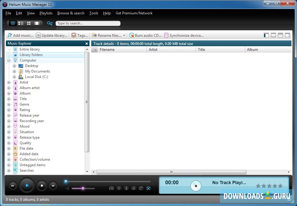 Helium Music Manager Premium 16.4.18286 download the new version for windows