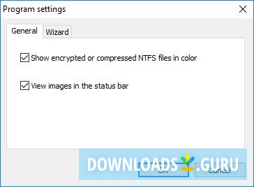 Settings Window