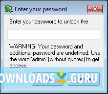 File Unlock Password
