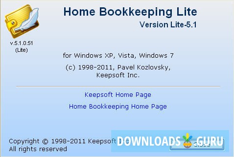 Home Bookkeeping Lite