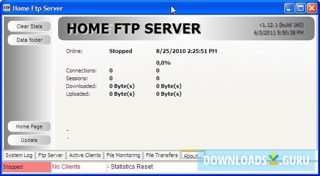 create public ftp server windows