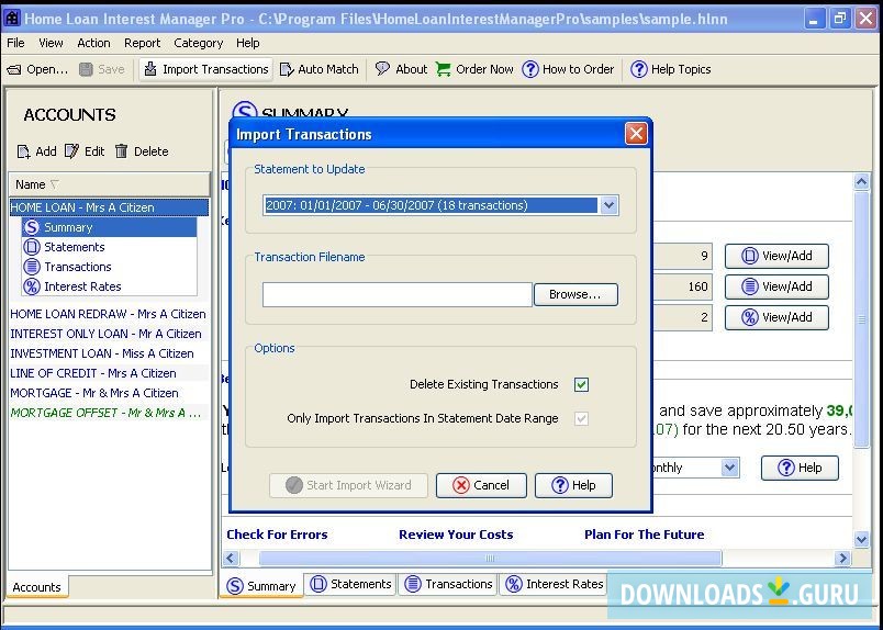 Home Loan Interest Manager Pro