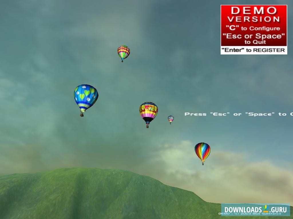 Hot Air Balloons Screen Saver