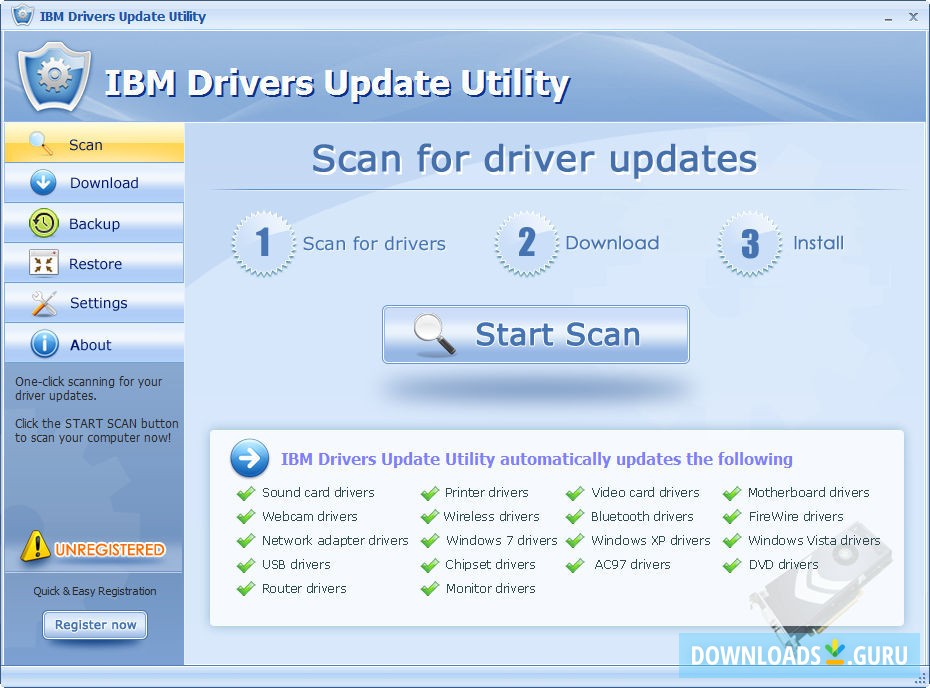 IBM Drivers Update Utility