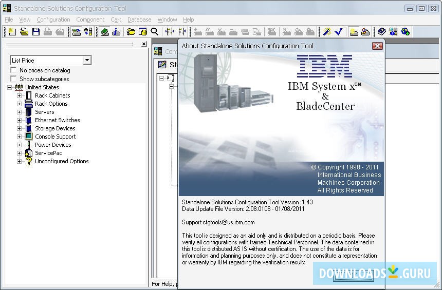 IBM Standalone Solutions Configuration Tool