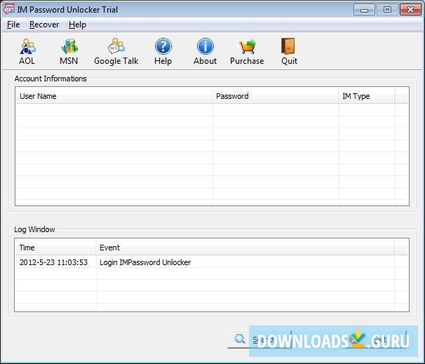 IM Password Unlocker