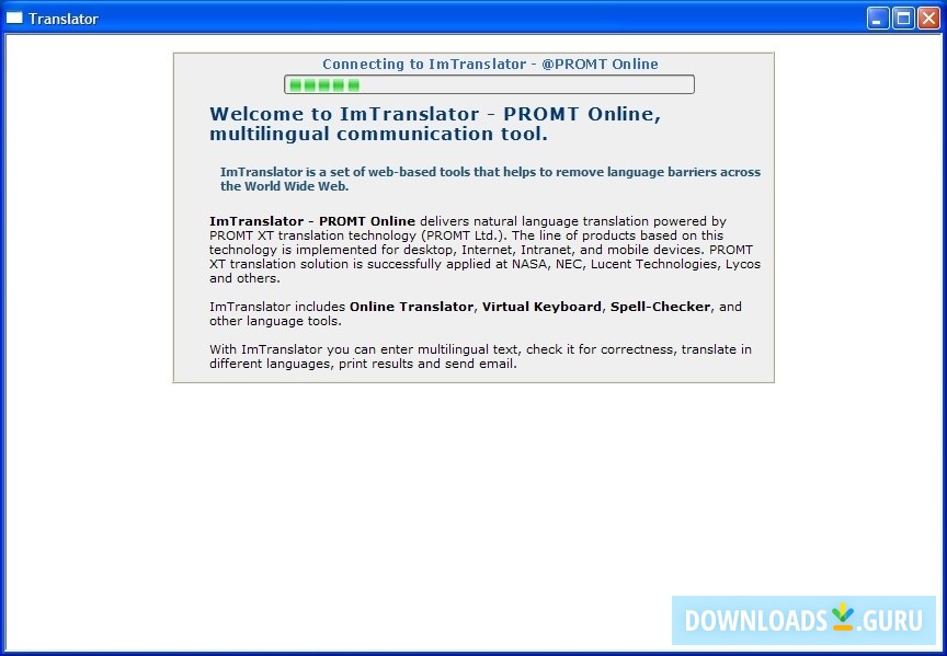 download the new version for windows ImTranslator 16.50