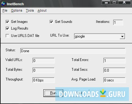 INetBench - Internet Benchmark