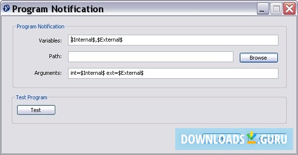 Program Notification