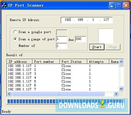 advanced ip scanner port