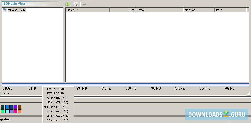 Disc types supported
