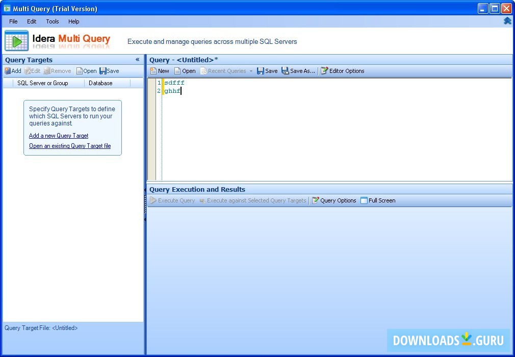 Multi Query Window
