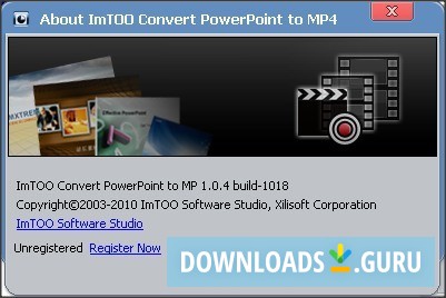 ImTOO Convert PowerPoint to MP4