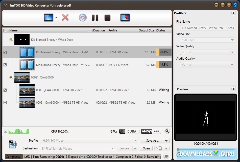 ImTOO HD Video Converter