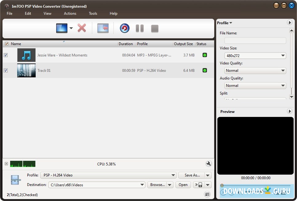 ImTOO PSP Video Converter