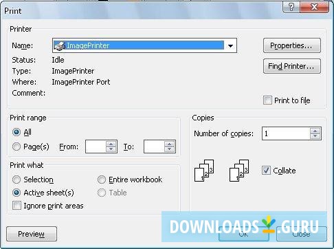 Printers and Faxes