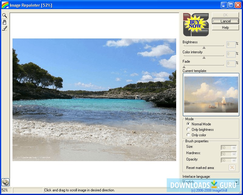 ImageSkill Image Repainter Demo