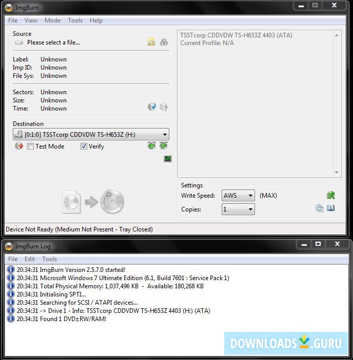 imgburn software free download