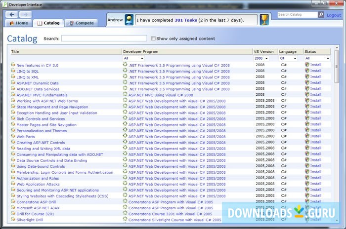 InnerWorkings Developer Interface