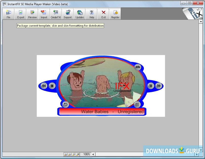 InstantFX SE Media Player Maker