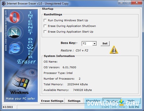 Internet Browser Eraser
