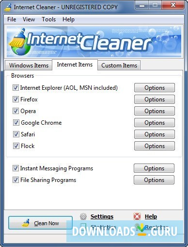 Internet Cleaner