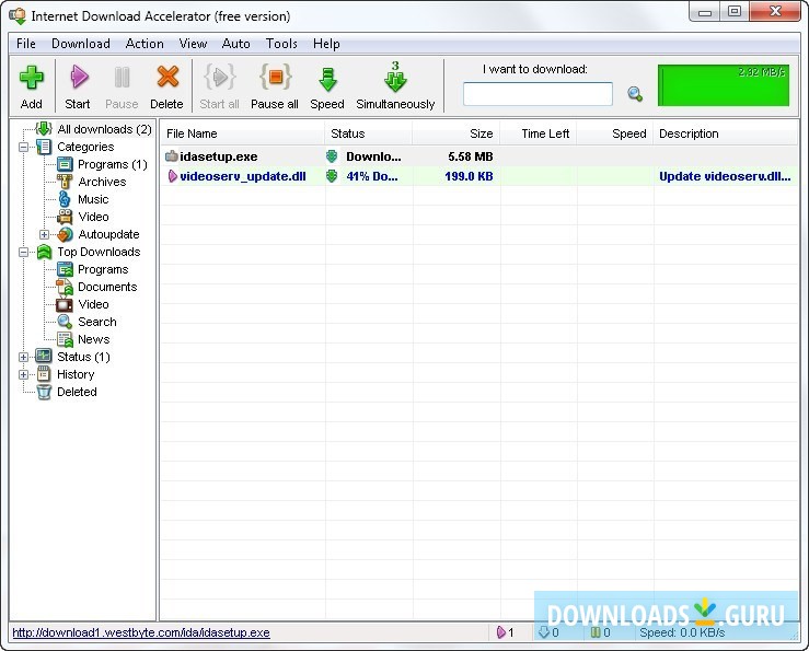 download internet download accelerator