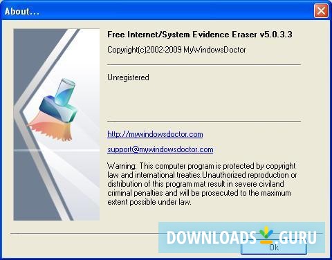 Internet System Evidence Eraser