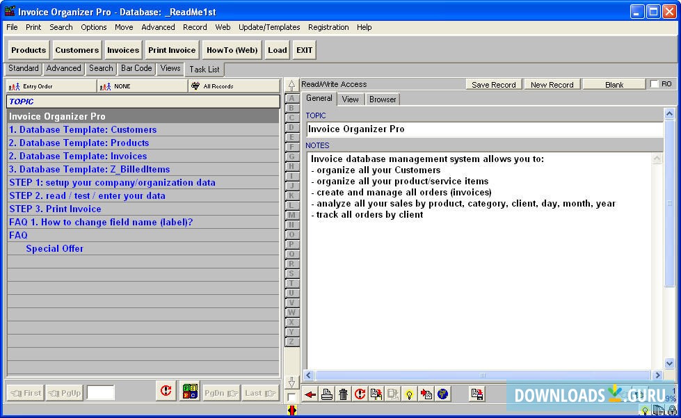 Invoice Organizer Pro