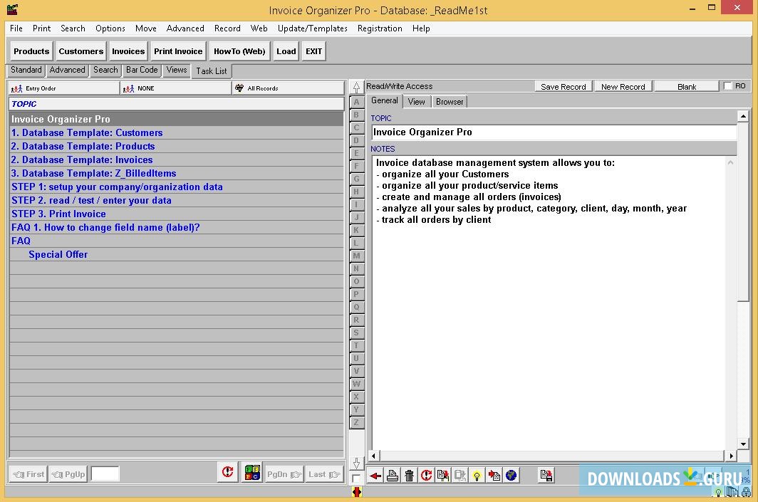 Invoice Organizer Pro