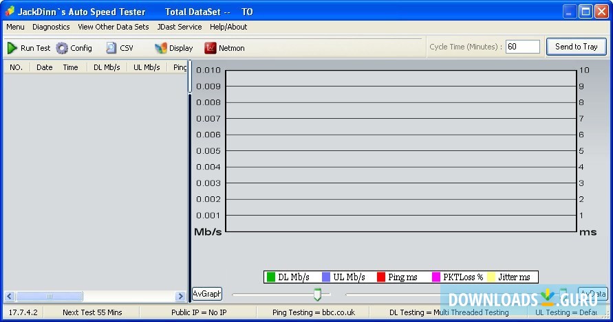 JDs Auto Speed Tester