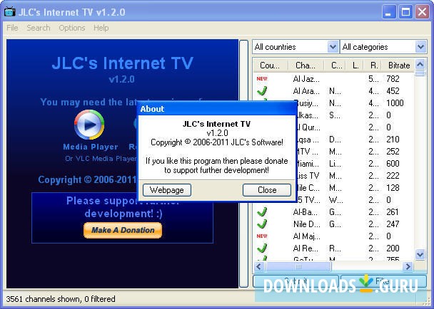 JLC's Internet TV