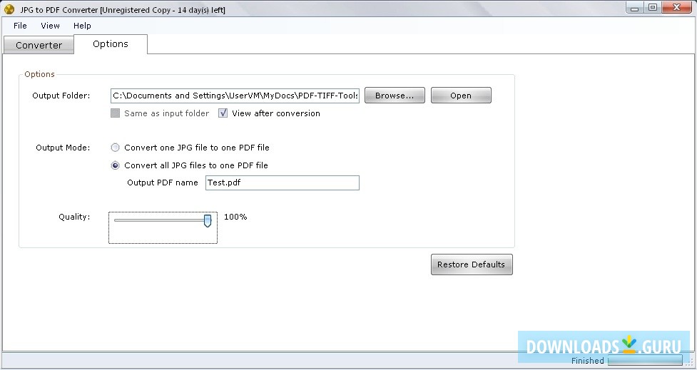 JPG to PDF Converter