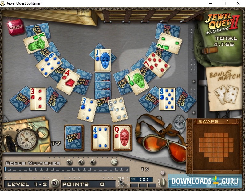 jewel quest solitaire 3 answers