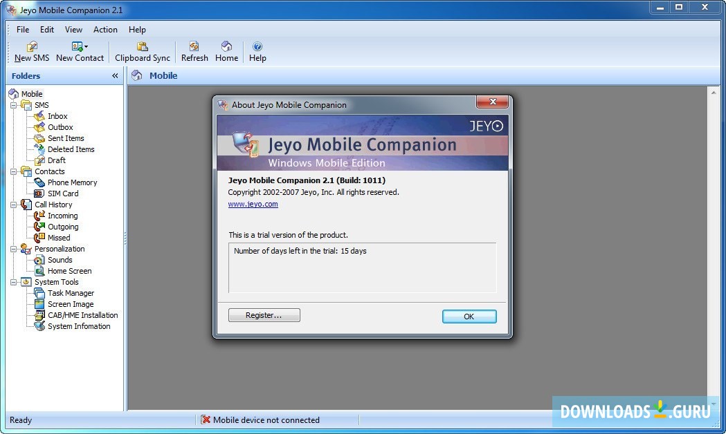 Jeyo Mobile Companion