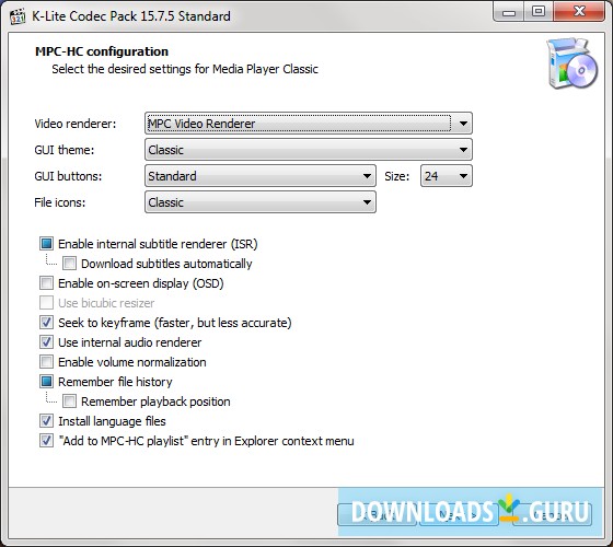 Download K Lite Codec Pack For Windows 10 8 7 Latest Version 2021 Downloads Guru