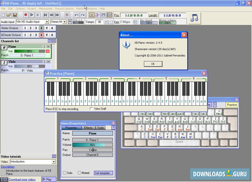 Download KB Piano for Windows 10/8/7 (Latest version 2020) - Downloads Guru