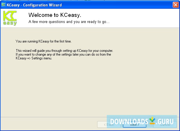 Configuration Wizard