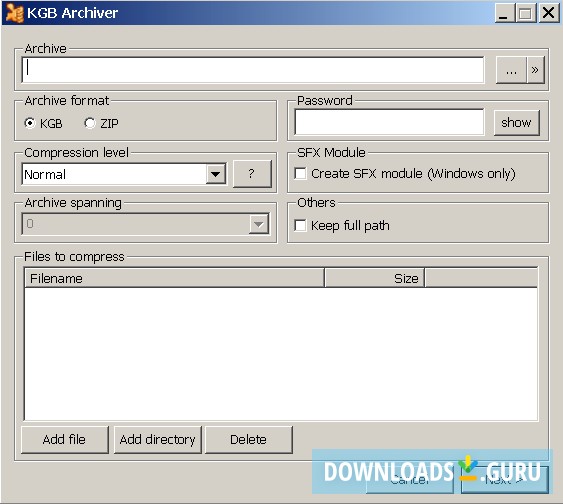 download kgb archiver portable