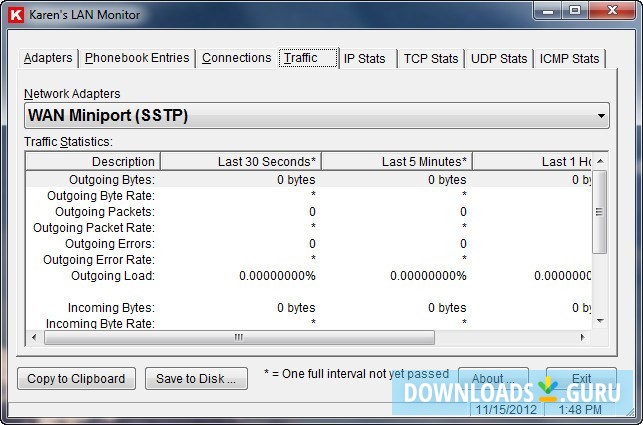 Karen's LAN Monitor