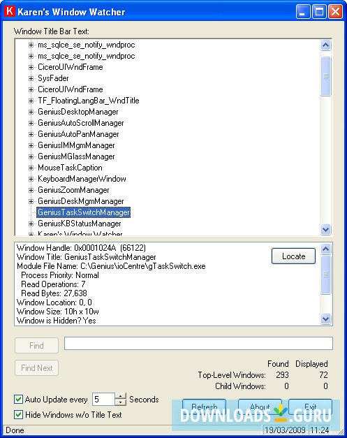 Karen's Window Watcher