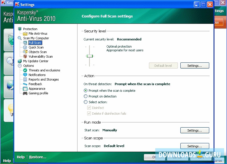 Kaspersky Anti-Virus 2010