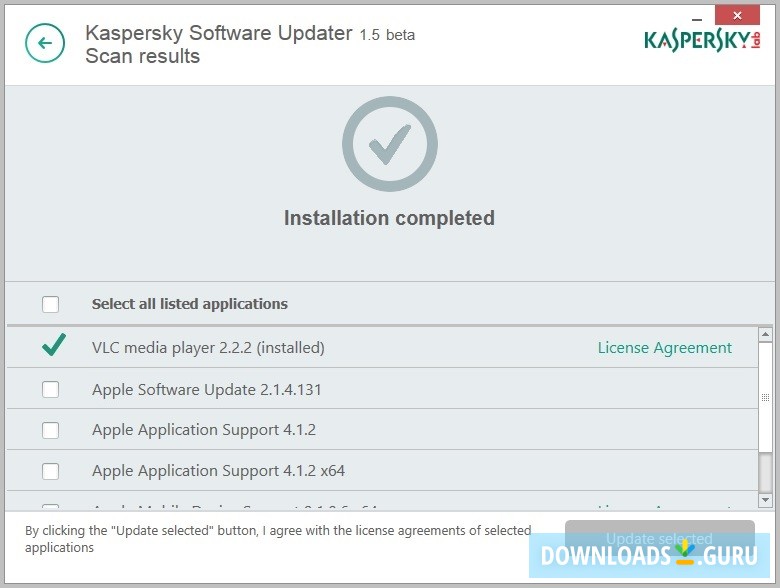 Installation Complete